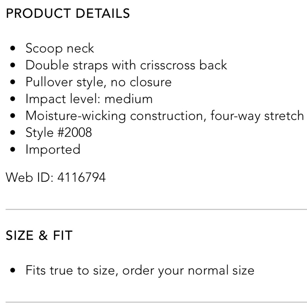 Fourlaps Sports Bra - Picture 8 of 8